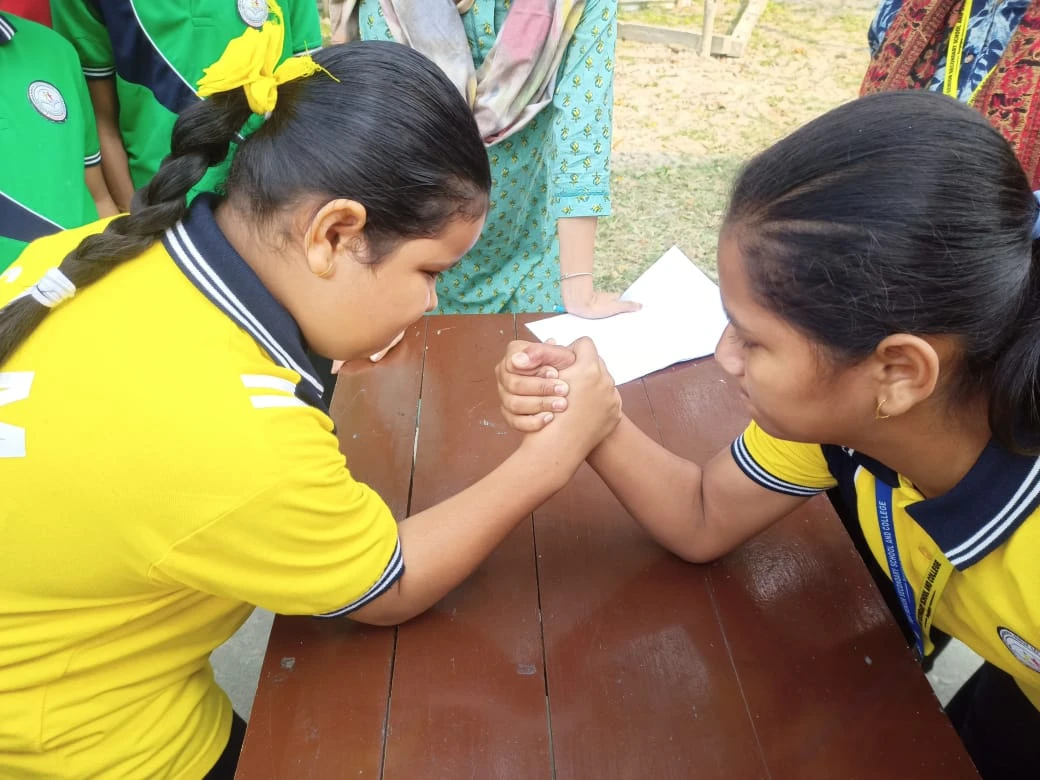 Friendly Arm Wrestling Activity